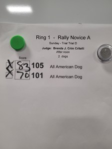 Chip and Cookie's scores. To qualify, you need a score of 70 or more.